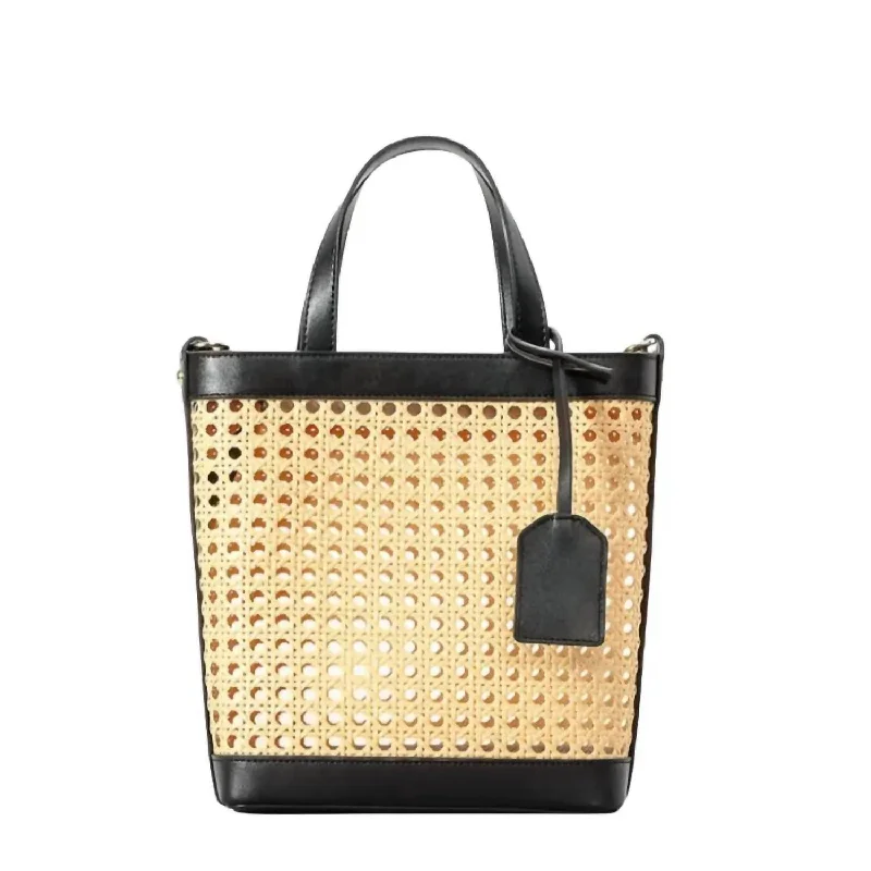 Vintage Bags For Retro And Classic Fashion Lovers Women's St. Bart Tote Bag In Black