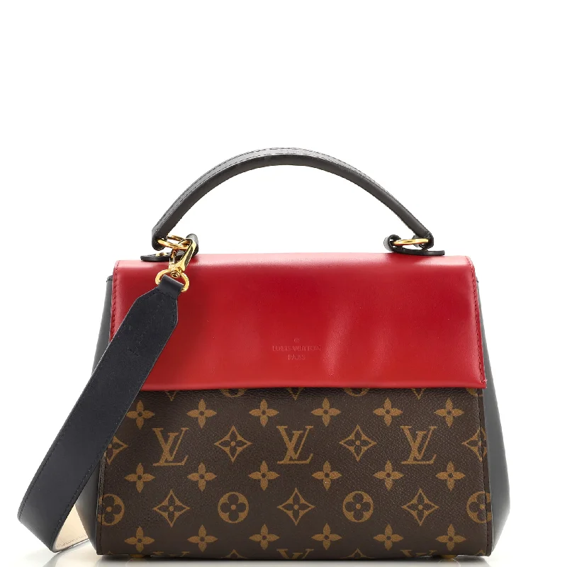 Affordable Bags Cluny Top Handle Bag Monogram Canvas and Leather BB