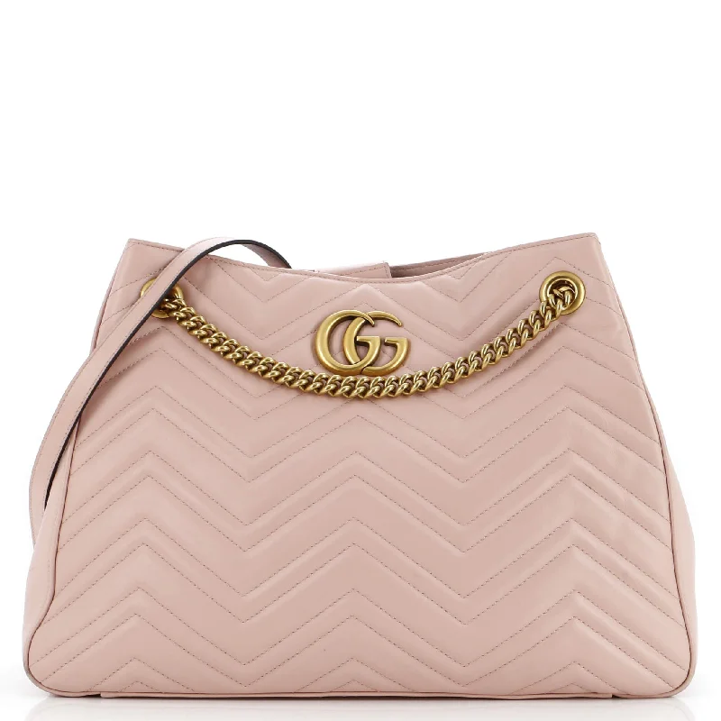 Inspired Bags For Luxury Fashion Lovers GG Marmont Chain Shoulder Bag Matelasse Leather