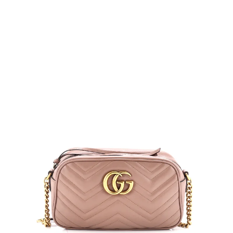 Luxurious Bags With Limited-Time Offers GG Marmont Shoulder Bag Matelasse Leather Small
