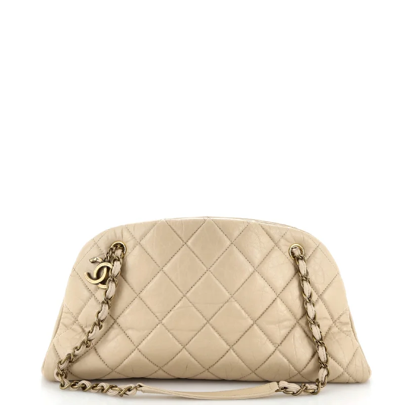 Luxury Bags With Premium Materials And Craftsmanship Just Mademoiselle Bag Quilted Aged Calfskin Medium