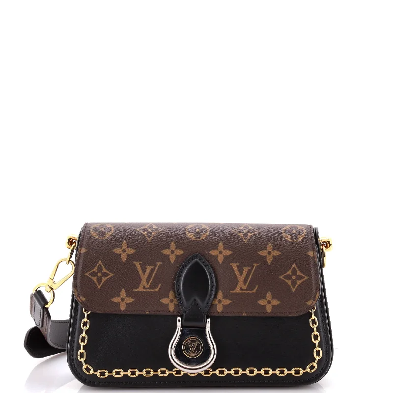 Flash Sale On Premium Bags Neo Saint Cloud Shoulder Bag Monogram Canvas and Leather