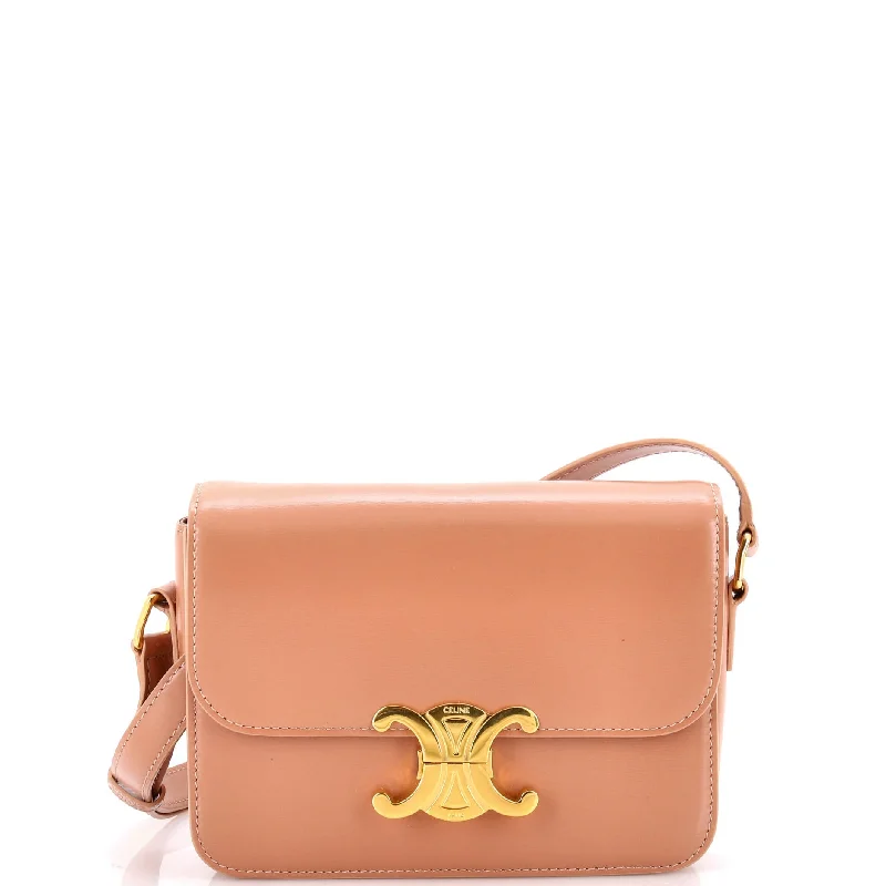 Discounted Designer Bags For Clearance Events Triomphe Shoulder Bag Smooth Calfskin Teen