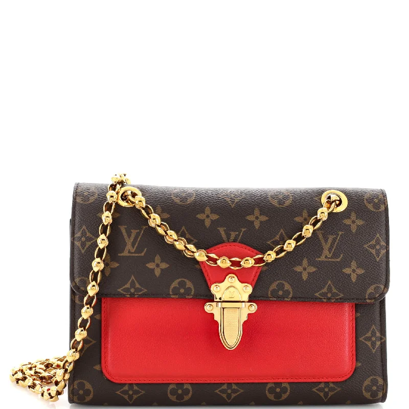 Bags With Seasonal Sales Victoire Handbag Monogram Canvas and Leather
